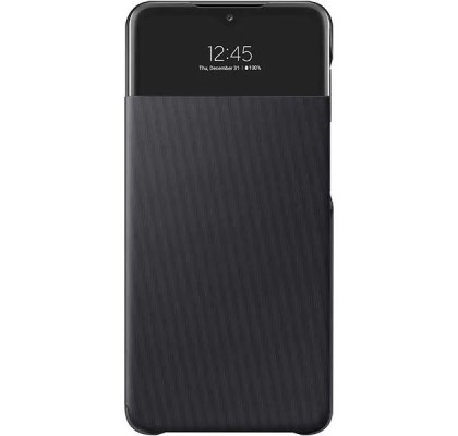 Husa S-View Wallet pentru Samsung Galaxy A32 LTE, Black