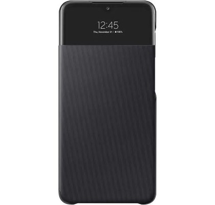 Husa S-View Wallet pentru Samsung Galaxy A32 5G, Black