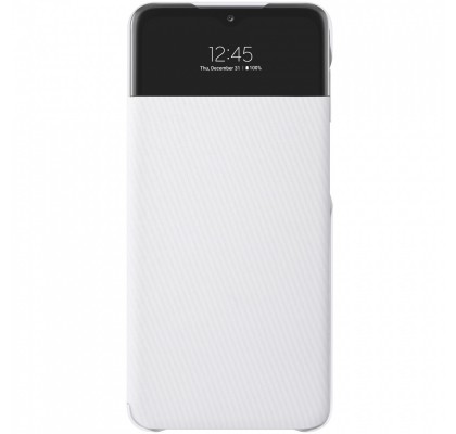 Husa S-View Wallet pentru Samsung Galaxy A32 5G, White