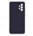 Husa Silicone Cover pentru Samsung Galaxy A52, Black