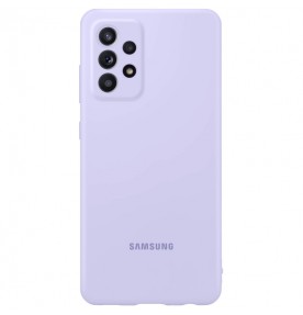 Husa Silicone Cover pentru Samsung Galaxy A52, Violet