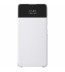 Husa S-View Wallet pentru Samsung Galaxy A72, White