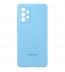 Husa Silicone Cover pentru Samsung Galaxy A72, Blue