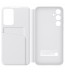 Husa Samsung Smart View Wallet Case pentru Galaxy A35, White