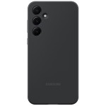 Husa Silicone Cover pentru Samsung Galaxy A55, Black