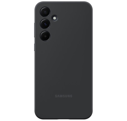 Husa Silicone Cover pentru Samsung Galaxy A55, Black