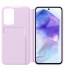 Husa Samsung Smart View Wallet Case pentru Galaxy A55, Lavender