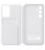 Husa Samsung Smart View Wallet Case pentru Galaxy A55, White