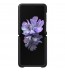 Husa Leather Cover pentru Samsung Galaxy Flip Z, Black