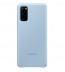 Husa Clear View Cover Samsung Galaxy S20, Blue