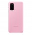 Husa Clear View Cover Samsung Galaxy S20, Pink