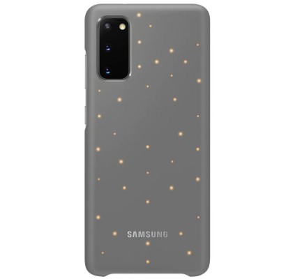 Husa LED Cover pentru Samsung Galaxy S20, Grey