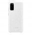 Husa LED Cover pentru Samsung Galaxy S20, White