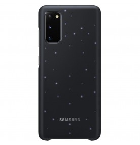 Husa LED Cover pentru Samsung Galaxy S20, Black