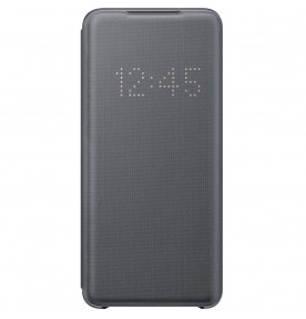 Husa LED View Cover pentru Samsung Galaxy S20, Gray