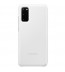 Husa LED View Cover pentru Samsung Galaxy S20, White