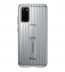 Husa Protective Standing Cover Samsung Galaxy S20, Silver