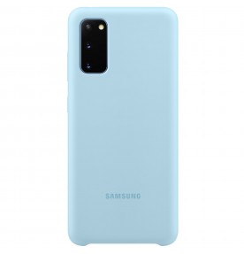 Husa Silicone Cover pentru Samsung Galaxy S20, Blue