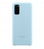 Husa Silicone Cover pentru Samsung Galaxy S20, Blue