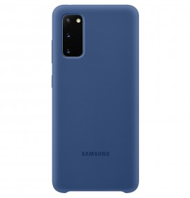 Husa Silicone Cover pentru Samsung Galaxy S20, Navy