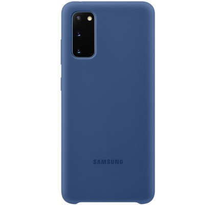 Husa Silicone Cover pentru Samsung Galaxy S20, Navy