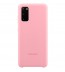 Husa Silicone Cover pentru Samsung Galaxy S20, Pink