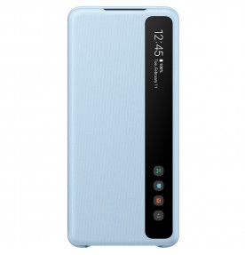 Husa Clear View Cover Samsung Galaxy S20+, Blue