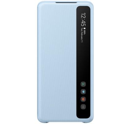 Husa Clear View Cover Samsung Galaxy S20+, Blue