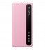 Husa Clear View Cover Samsung Galaxy S20+, Pink