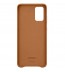 Husa Leather Cover pentru Samsung Galaxy S20+, Brown