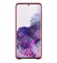 Husa Leather Cover pentru Samsung Galaxy S20+, Red