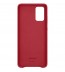 Husa Leather Cover pentru Samsung Galaxy S20+, Red