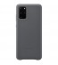 Husa Leather Cover pentru Samsung Galaxy S20+, Gray