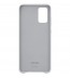 Husa Leather Cover pentru Samsung Galaxy S20+, Light Gray