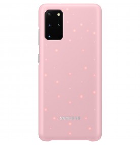 Husa LED Cover pentru Samsung Galaxy S20+, Pink