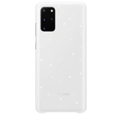 Husa LED Cover pentru Samsung Galaxy S20+, White