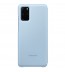 Husa LED View Cover pentru Samsung Galaxy S20+, Blue