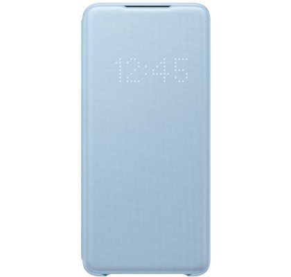 Husa LED View Cover pentru Samsung Galaxy S20+, Blue