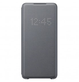 Husa LED View Cover pentru Samsung Galaxy S20+, Gray