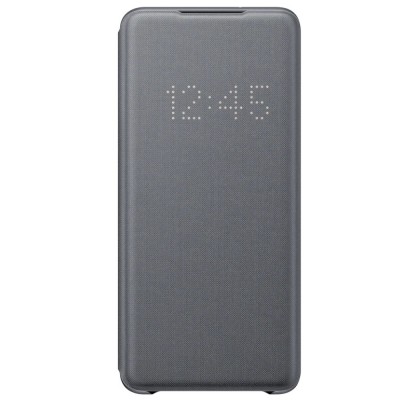 Husa LED View Cover pentru Samsung Galaxy S20+, Gray