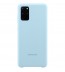 Husa Silicone Cover pentru Samsung Galaxy S20+, Blue