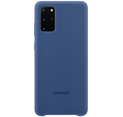 Husa Silicone Cover pentru Samsung Galaxy S20+, Navy