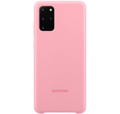 Husa Silicone Cover pentru Samsung Galaxy S20+, Pink