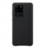 Husa Leather Cover pentru Samsung Galaxy S20 Ultra, Black