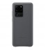 Husa Leather Cover pentru Samsung Galaxy S20 Ultra, Gray