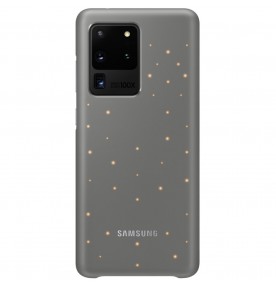 Husa LED Cover pentru Samsung Galaxy S20 Ultra, Grey