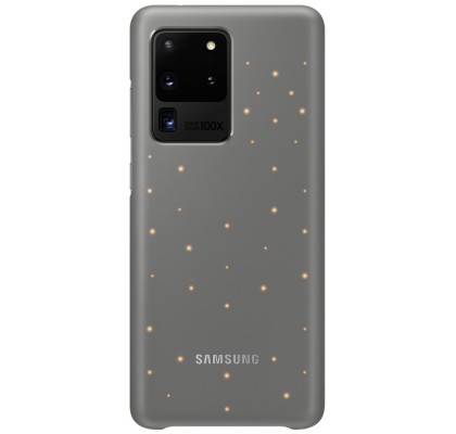 Husa LED Cover pentru Samsung Galaxy S20 Ultra, Grey