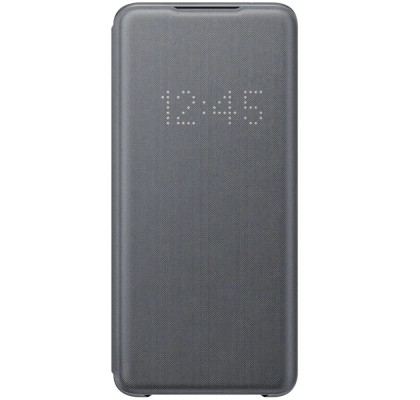 Husa LED View Cover pentru Samsung Galaxy S20 Ultra, Gray