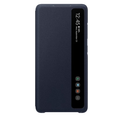 Husa Clear View Cover Samsung Galaxy S20 FE, Navy