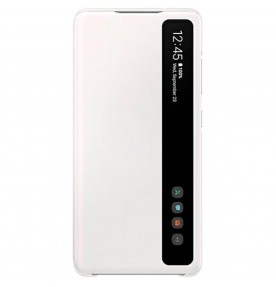 Husa Clear View Cover Samsung Galaxy S20 FE, White